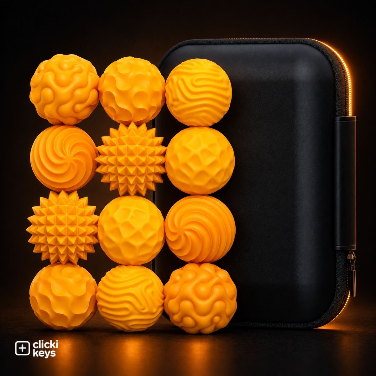ClickiKeys – Magnetic Silent Fidget