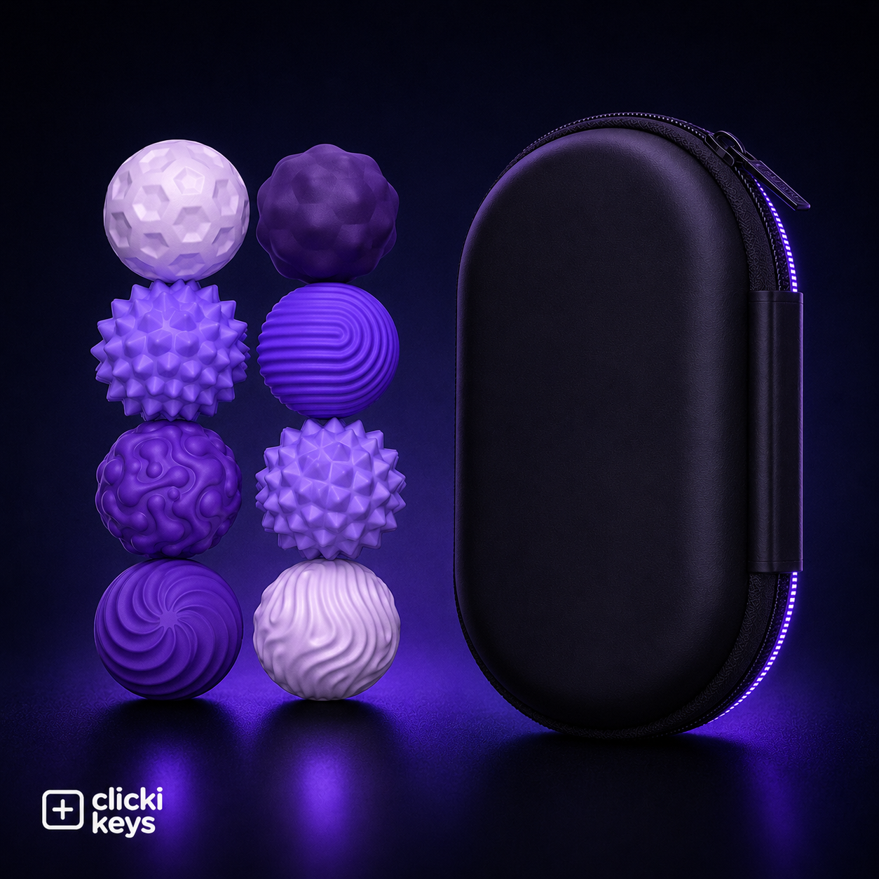 ClickiKeys – Magnetic Silent Fidget