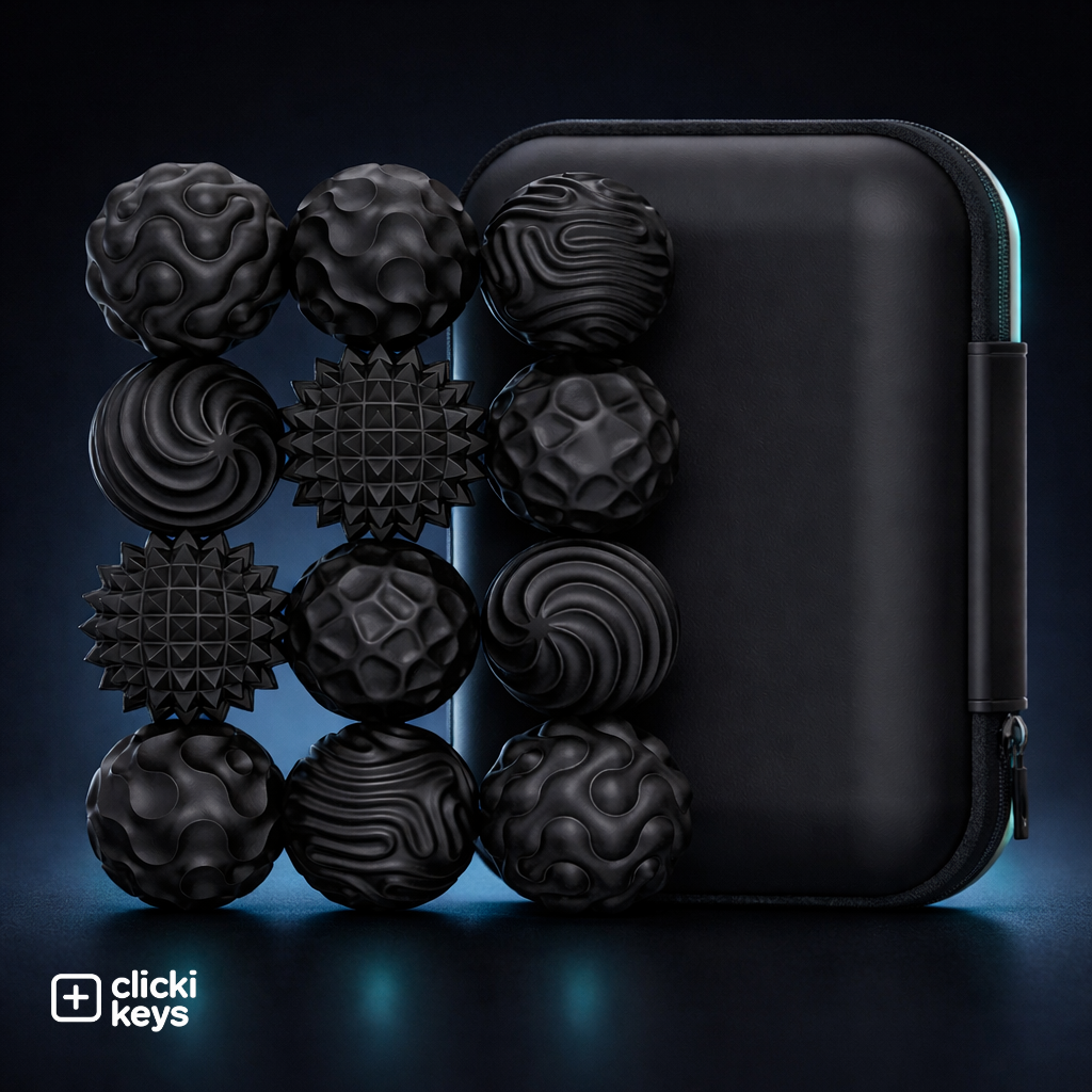 ClickiKeys – Magnetic Silent Fidget